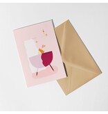 Dujojo Wenskaart - Wiegje