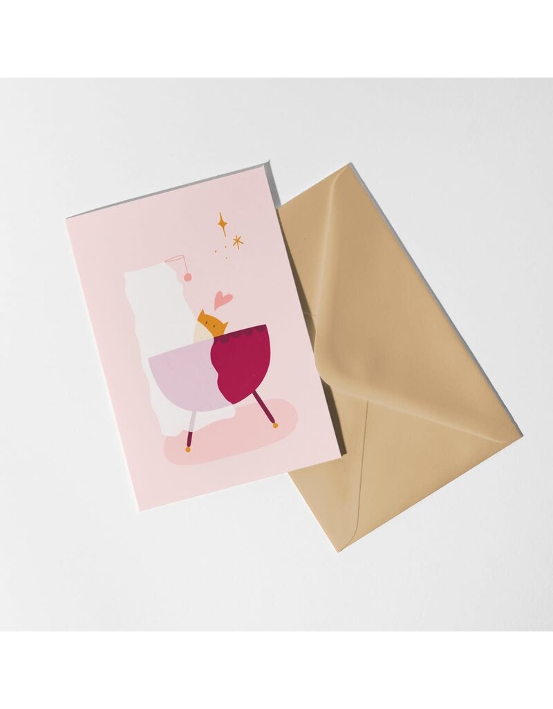 Dujojo Wenskaart - Wiegje