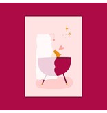 Dujojo Wenskaart - Wiegje