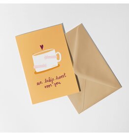 Dujojo Wenskaart - Een bakje troost voor jou