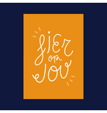 Dujojo Wenskaart - Fier op jou