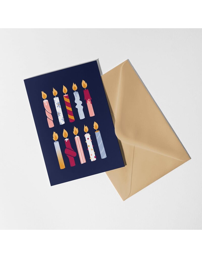 Dujojo Wenskaart - Kaarsjes