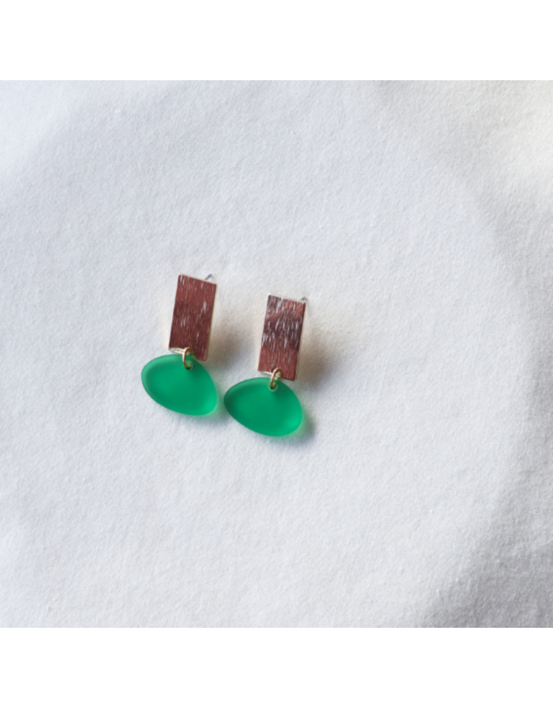 Studio Nok Nok Oorstekers Mellow 06 - silver plated