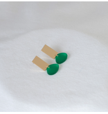 Studio Nok Nok Oorstekers Mellow 06 - gold plated