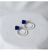 Studio Nok Nok Oorstekers Mellow 11 - silver plated