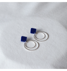 Studio Nok Nok Oorstekers Mellow 11 - silver plated