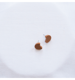Studio Nok Nok Oorstekers Studio Nok Nok - Stud 04. Caramel