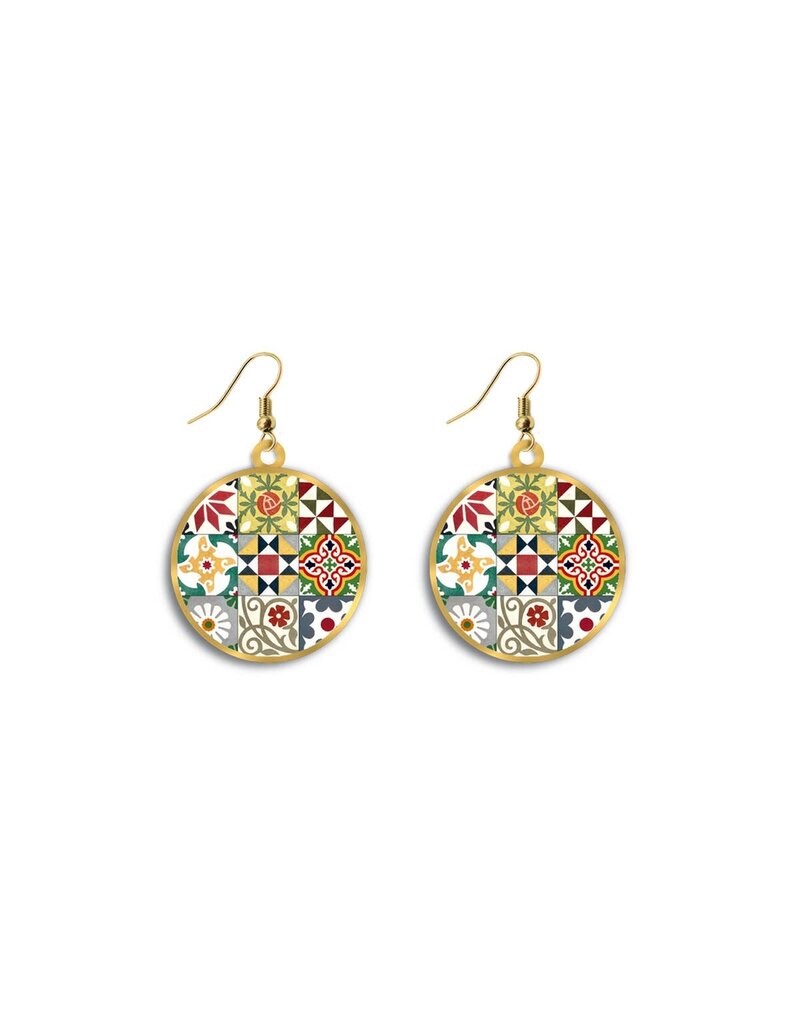 Barceloning Oorhangers 'Tiles'