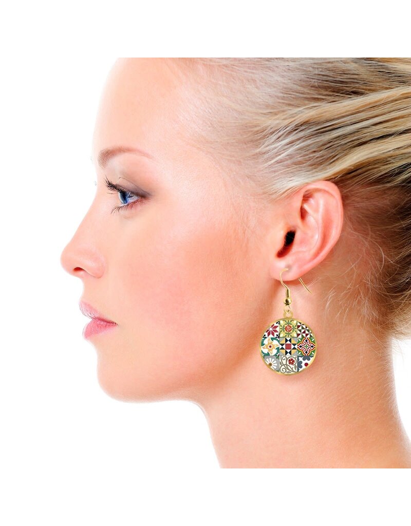 Barceloning Oorhangers 'Tiles'