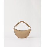 O MY BAG Leo Mini Twisted Handle - Dark Sand Soft