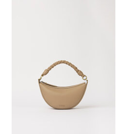 O MY BAG Leo Mini Twisted Handle - Dark Sand Soft