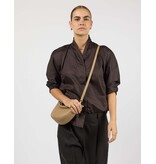 O MY BAG Leo Mini Twisted Handle - Dark Sand Soft