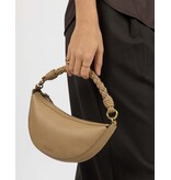 O MY BAG Leo Mini Twisted Handle - Dark Sand Soft
