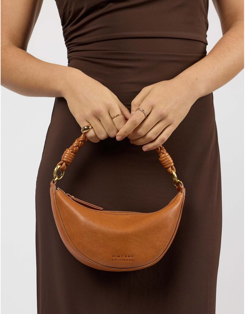 O MY BAG Leo Mini Twisted Handle - Wild Oak Soft