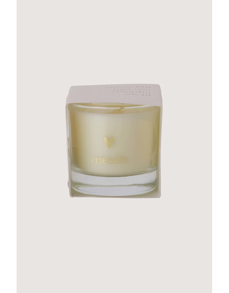 Zusss Geurkaarsje in wikkel 'Zooo blij met een vriendin als jij'