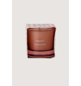 Zusss Geurkaarsje in wikkel 'Merci beaucoup'