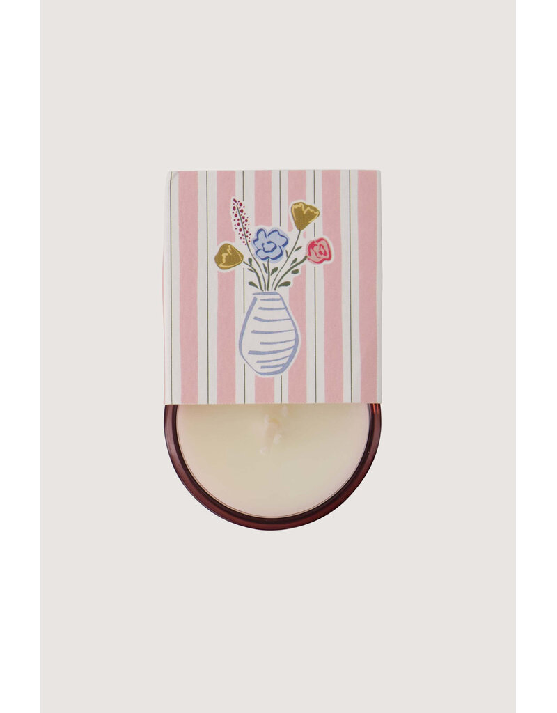 Zusss Geurkaarsje in wikkel 'Merci beaucoup'