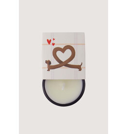 Zusss Geurkaarsje in wikkel 'I woof you'