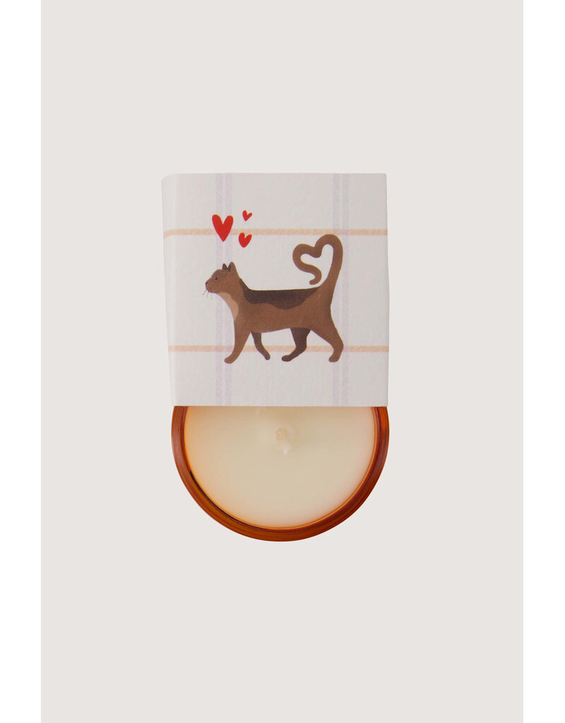 Zusss Geurkaarsje in wikkel 'I meow you'
