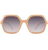 Zusss Zonnebril hoekig groot incl. brilllenkoker