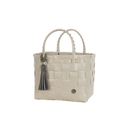 Handed by Mini Paris Handbag -  pale grey
