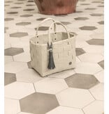 Handed by Mini Paris Handbag -  pale grey