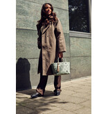 Handed by Mini Paris Handbag -  sage green