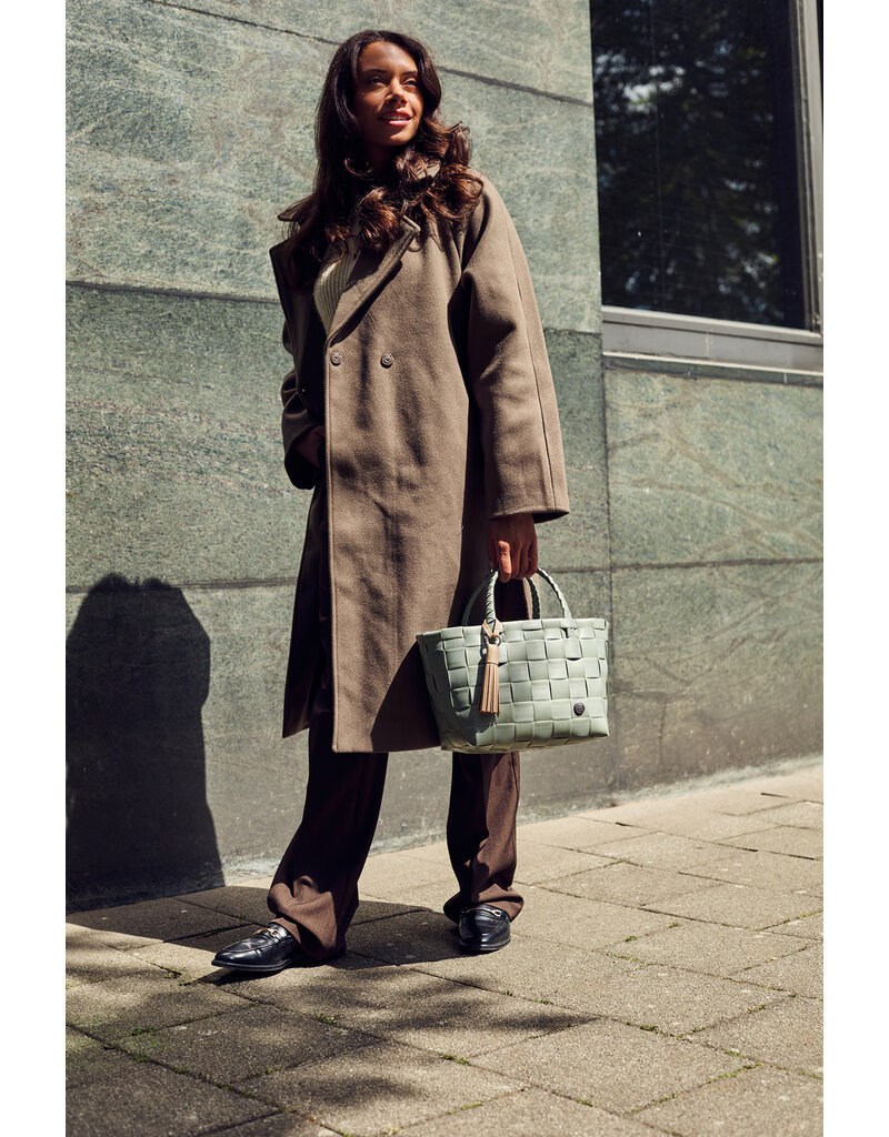 Handed by Mini Paris Handbag -  sage green