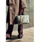 Handed by Mini Paris Handbag -  sage green