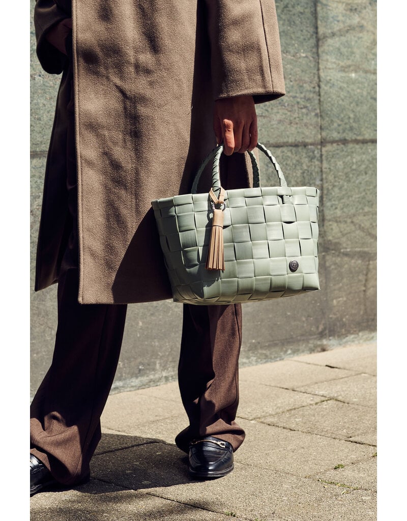 Handed by Mini Paris Handbag -  sage green