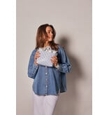 Handed by Dash Handbag - pale blue grey - crossbody bag