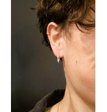 Katwalk Zilver Zilver oorsteker - ringen - fijne golf