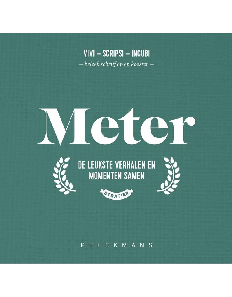 Stratier Invulboekje - Meter - de leukst verhalen en momenten samen