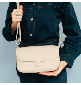 KEECIE Handtas - Wild swan - cement