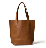 KEECIE Lederen shopper - Swing It - Cognac used look