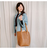 KEECIE Lederen shopper - Swing It - Cognac used look