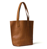 KEECIE Lederen shopper - Swing It - Cognac used look