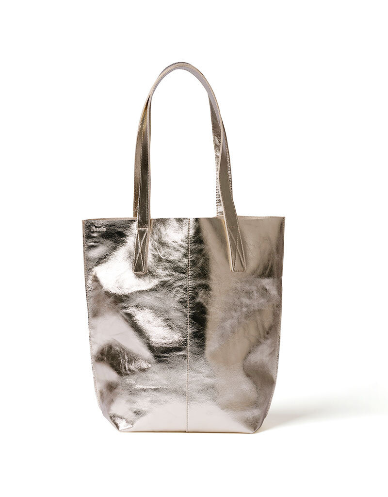 KEECIE Lederen shopper - Swing It - Gold