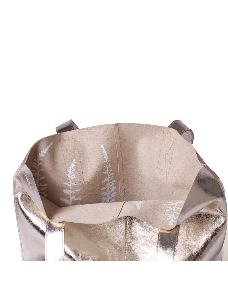 KEECIE Lederen shopper - Swing It - Gold