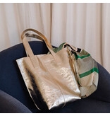 KEECIE Lederen shopper - Swing It - Gold