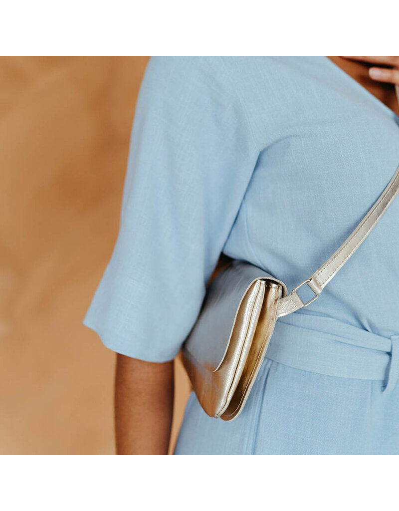 KEECIE Schoudertas, Double Up, Gold