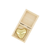 Zusss Houten doosje met hartje 'voor altijd in mijn hart'