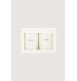 Zusss Set van 2 mokken 'mama & papa'