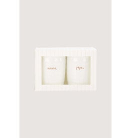 Zusss Set van 2 mokken 'mama & papa'