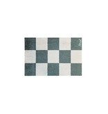 Mad about mats Mat 'Dalia' - Touch - 50 x 75 cm - blocked green