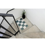 Mad about mats Mat 'Dalia' - Touch - 50 x 75 cm - blocked green