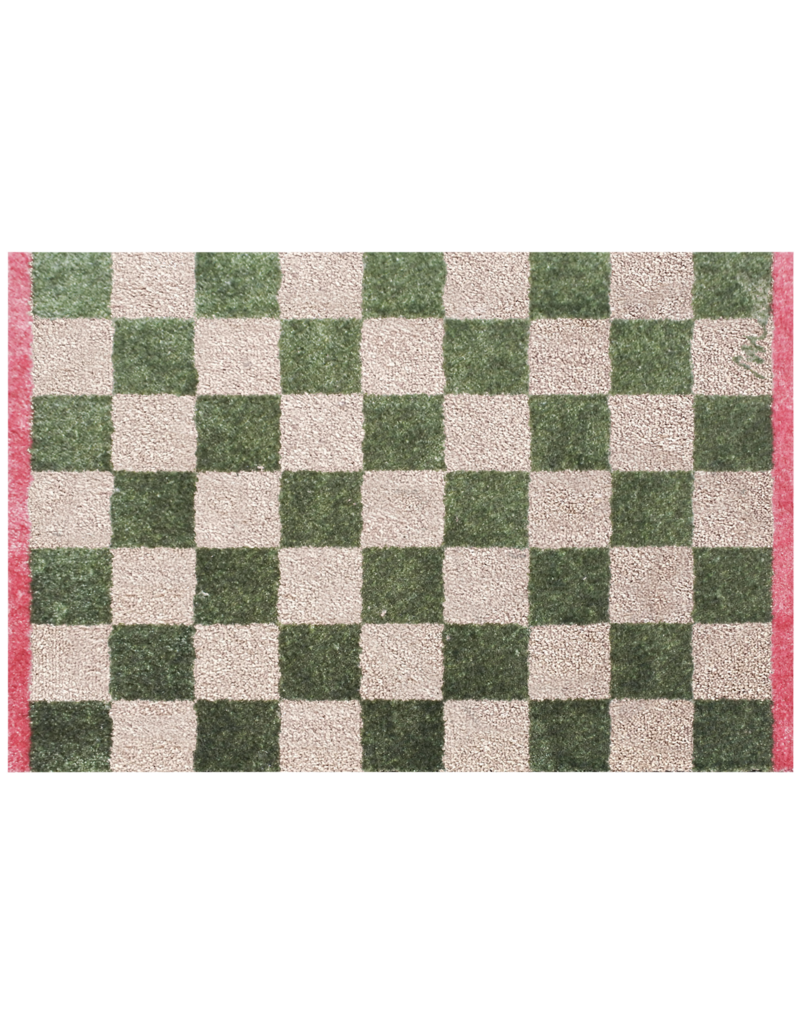 Mad about mats Mat 'Dino' - Touch - 50 x 75 cm - chess green