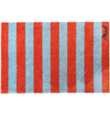 Mad about mats Mat 'Domi' - Touch - 50 x 75 cm - striped red blue