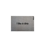Mad about mats Mat 'Bockie' Scraper 50 x 75 cm 'I like it dirty'