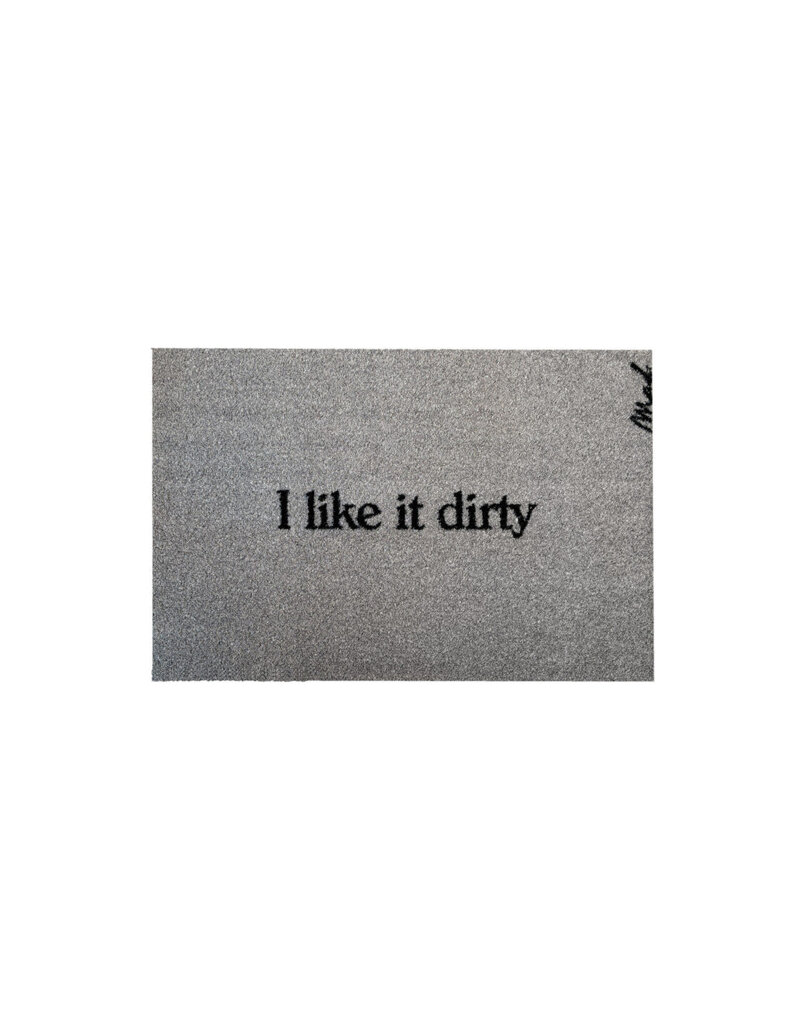 Mad about mats Mat 'Bockie' Scraper 50 x 75 cm 'I like it dirty'